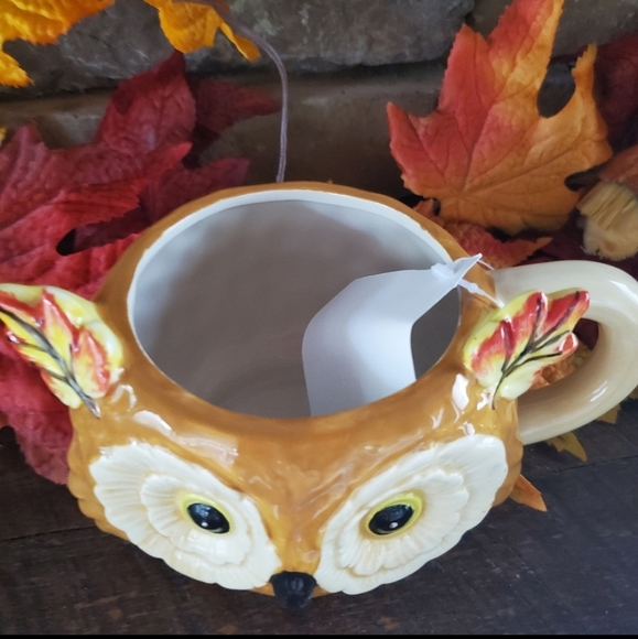 Rustic Owl Mug-NWT - Picture 2 of 3